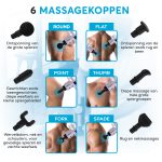 Basena - Massage Gun - Sport & Relax Massage - Grijs