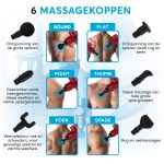 Basena - Massage Gun - Sport & Relax Massage - Rood